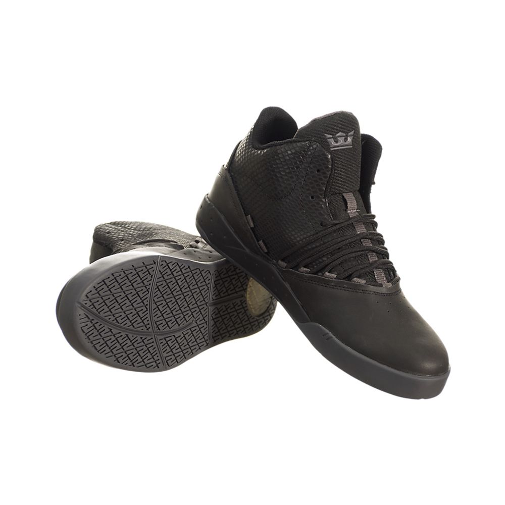 Baskets Supra Estaban Noir Black Homme | CVL-13805365